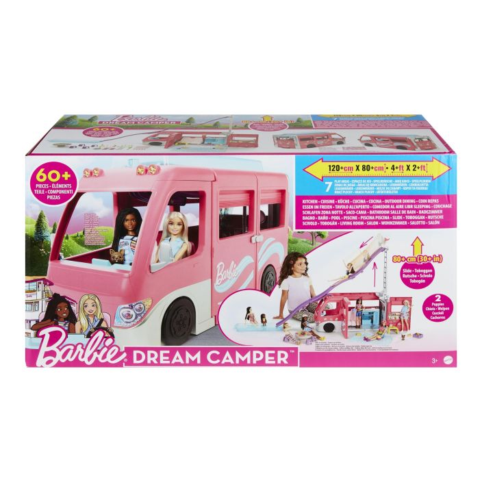 Barbie Dream camper asuntoauto HCD46 422002 926-7435 HCD46