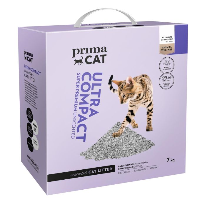 PrimaCat Ultra Compact Unscented kissanhiekka 7kg 9262 969-067 9262
