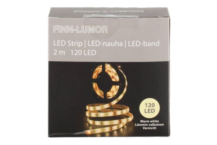 Finnlumor Led-nauha lämmin valkoinen 2m 618280 tuotekuva 1