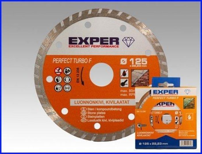 Timanttikatkaisulaikka 230mmExper Turbo 504123022EXPER 980-4003