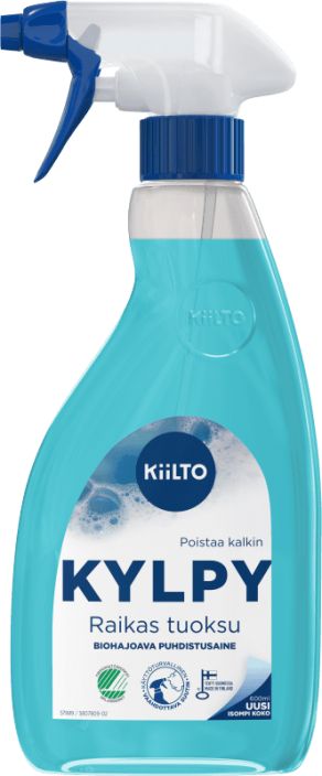 Kiilto kylpyhuonepuhd. spray 600ml biohajoava 21870242 970-353 Kiilto kylpyhuonepuhd. spray 600ml biohajoava 21870242 970-353