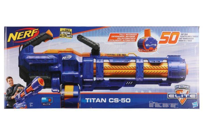 Nerf elite titan CS 50 323894 POISTUU 924-9128 Nerf elite titan CS 50 323894 POISTUU 924-9128