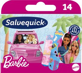 Salvequick Barbie lasten laastari 14kpl