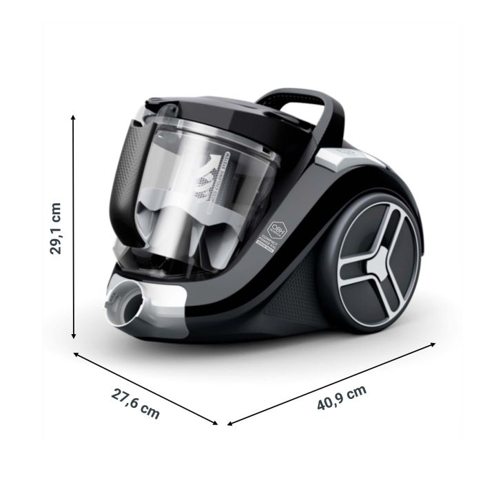 OBH Nordica Compact Power XXL pussiton pölynimuri 900W VO4B25NA tuotekuva 2