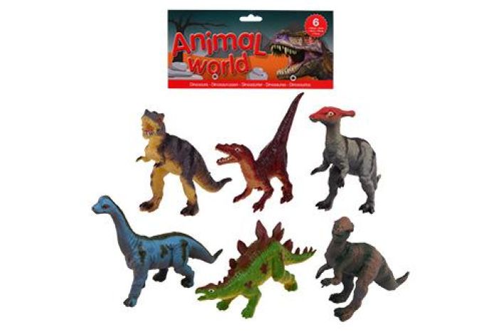 Dinosaurukset 6kpl pussissa J-26778 990-2186