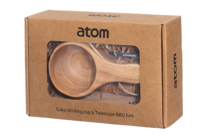 Atom Lahjapakkaus kuksa &amp; makkaratikku 642606 tuotekuva 1