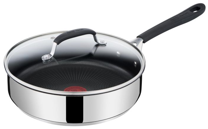 Tefal Jamie Oliver paistokasari 25cm/3,2L kannella Ruostumattomasta teraksesta valmistettu Tefal Jamie Oliver Quick &amp; Easy