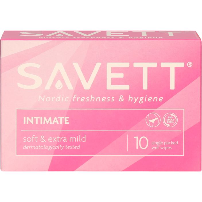 Savett 10kpl intim kosteuspyyhe 312525 950-063 Savett 10kpl intim kosteuspyyhe 312525 950-063