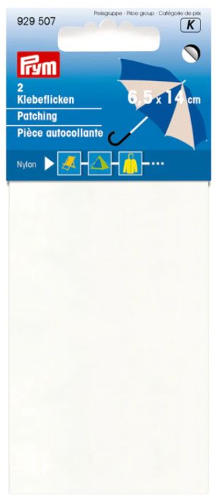 Nylonpaikka valkoinen 6,5x14cm 2kpl 929507