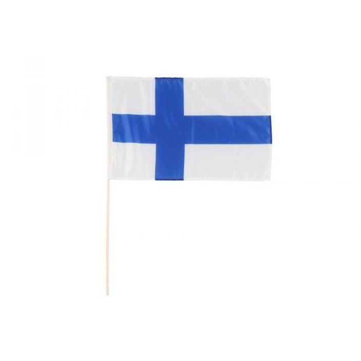 Fanilippu tikulla 45x30 cm sinivalkoinen 14943 924-3666