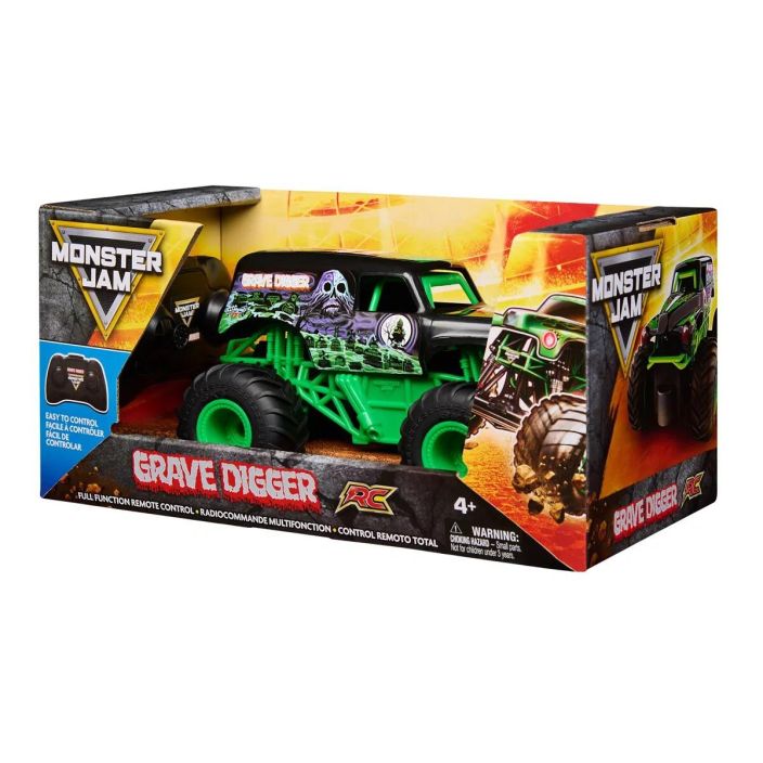 Monster Jam RC 1:24 Grave Digger 6044955 tuotekuva 1