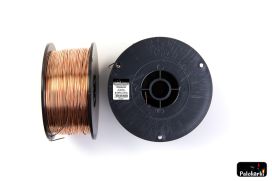 Mig-lanka kuparoitu kaasuttomaan hitsaukseen Ø 0,9 mm /1,0 kg (kela Ø 100/17 mm)