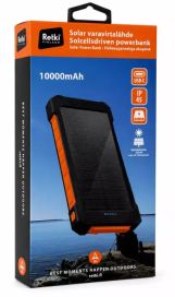 Retki Retki Varavirtalähde 10000mAh Solar musta-oranssi R7185