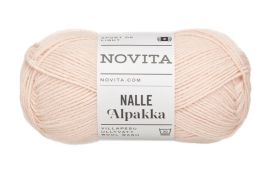 Novita Nalle Alpakka 5181 vaalea vanamo 50g