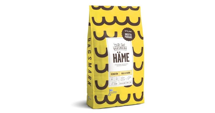 Dagsmark Hame kala-kaura 10kg Taysravinto aikuisille koirille.