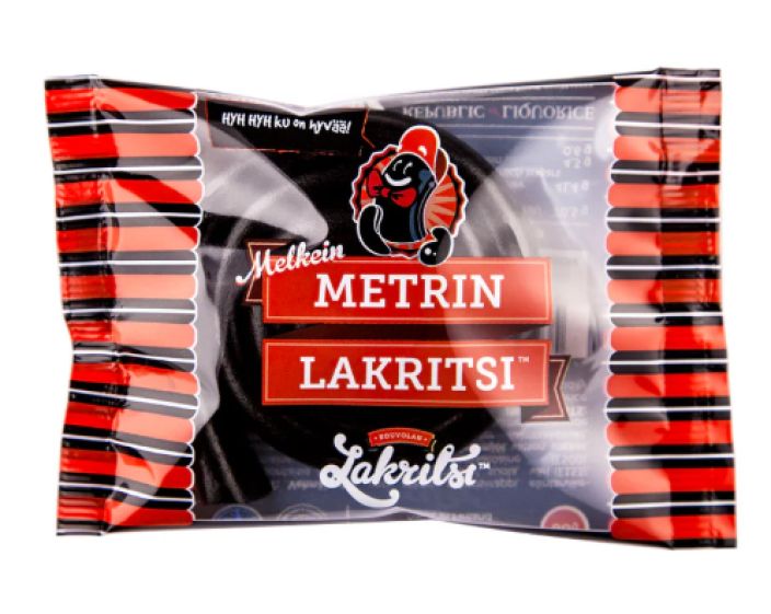 Kouvolan Melkein metrin lakritsi 80g 2333 Kouvolan Melkein metrin lakritsi 80g 2333