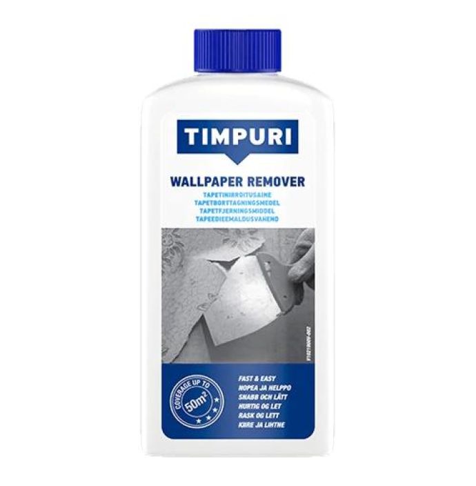 Timpuri Tapetinirroitusaine 250ml Veteen sekoitettava tapetinirrotusaine, jonka paksu koostumus tehostaa aineen vaikutusta