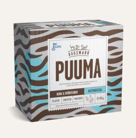 Dagsmark Dagsmark Puuma kanaa ja hyönteistä kastikkeessa 8x80g 140015