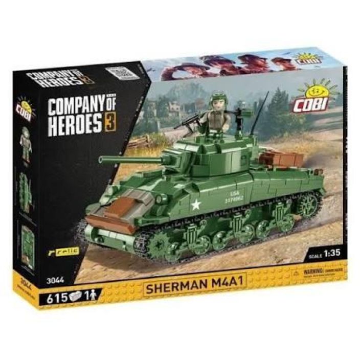 Cobi COH Sherman M4 A1 615pcs C3044 Cobi COH Sherman M4 A1 615pcs C3044