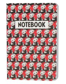 Muumi Pop Art muistikirja A6 punainen