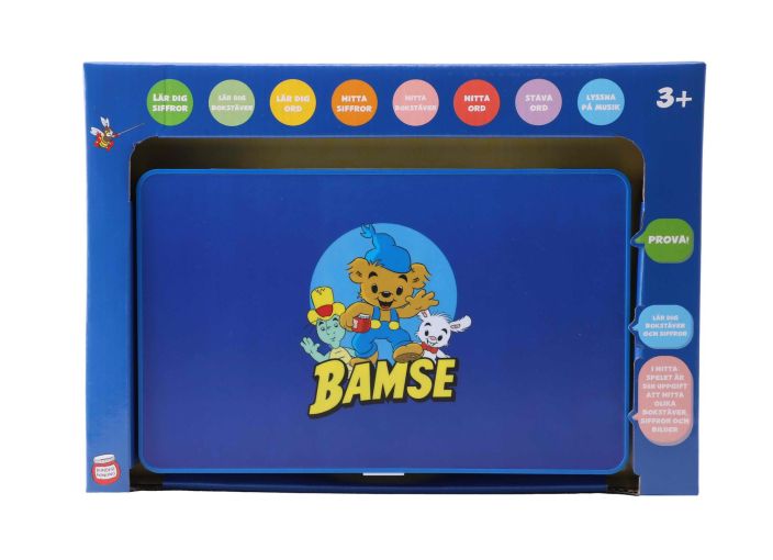 Bamse laptop Leikki kannettava tietokone ruotsinkielinen 56023001 tuotekuva 2