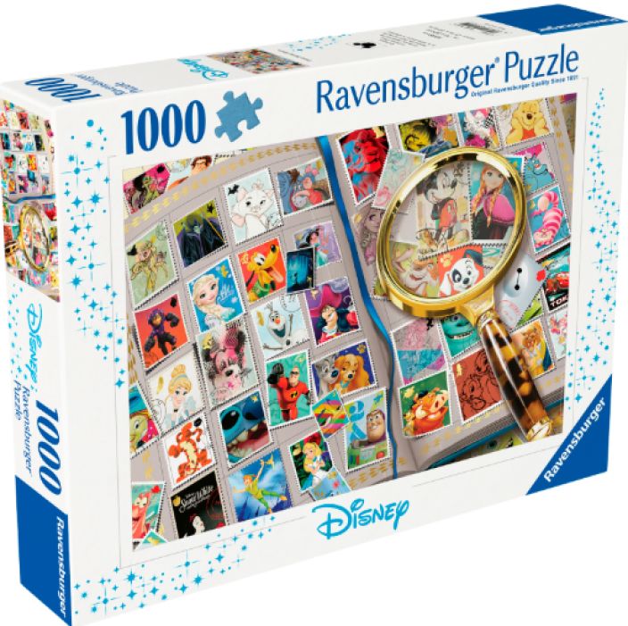 Ravensburger Disney Stamp Album 1000p palapeli Ravensburgerin 1000 palan palapeli. Ravensburger Disney Stamp Album 1000p palapeli Ravensburgerin 1000 palan palapeli.