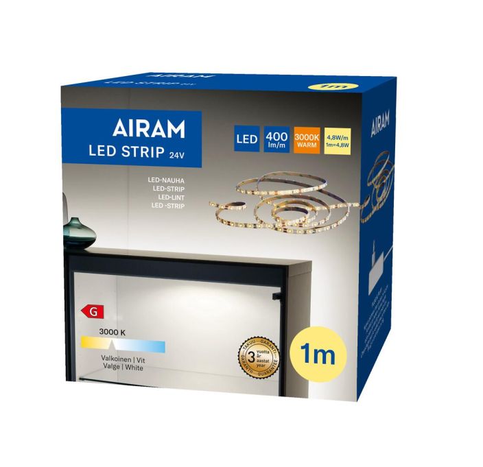 Led-nauha 24V IP20 4,8W 1m 9610482 917-645