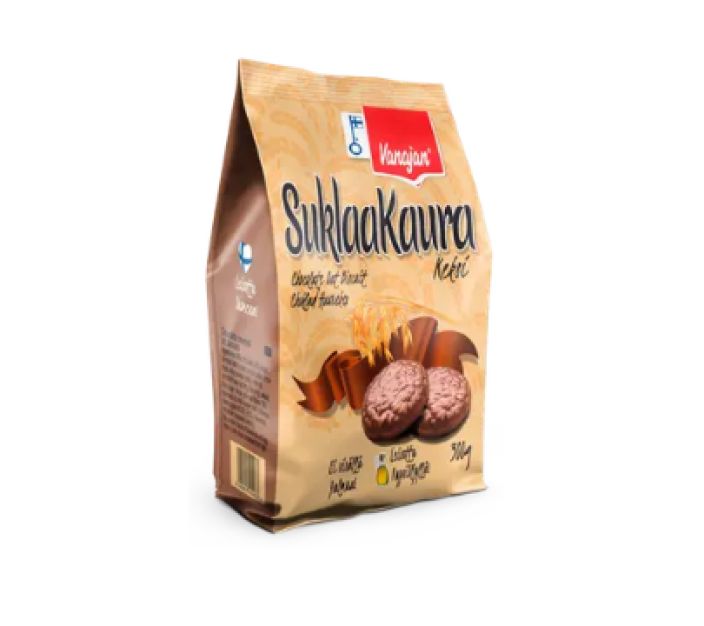 Vanajan Suklaakaura 300g Vanajan suklaakaurakeksi on taydellinen yhdistelma herkutteluun. Keksi, joka maistuu yhta hyvalta Vanajan Suklaakaura 300g Vanajan suklaakaurakeksi on taydellinen yhdistelma herkutteluun. Keksi, joka maistuu yhta hyvalta