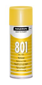 Maston spraymaali keltainen 801 400ml