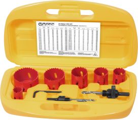 Magnum reikäsahasarja 9-osainen 22-60mm