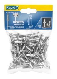 Rapid vetoniitti 4,8x14mm 100kpl