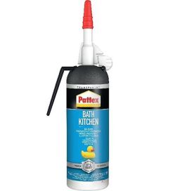 Pattex Pattex Bath&Kitchen silikonimassa läpinäkyvä 100ml 2646034