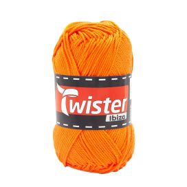 Twister Ibiza puuvillalanka 27 orange 50g