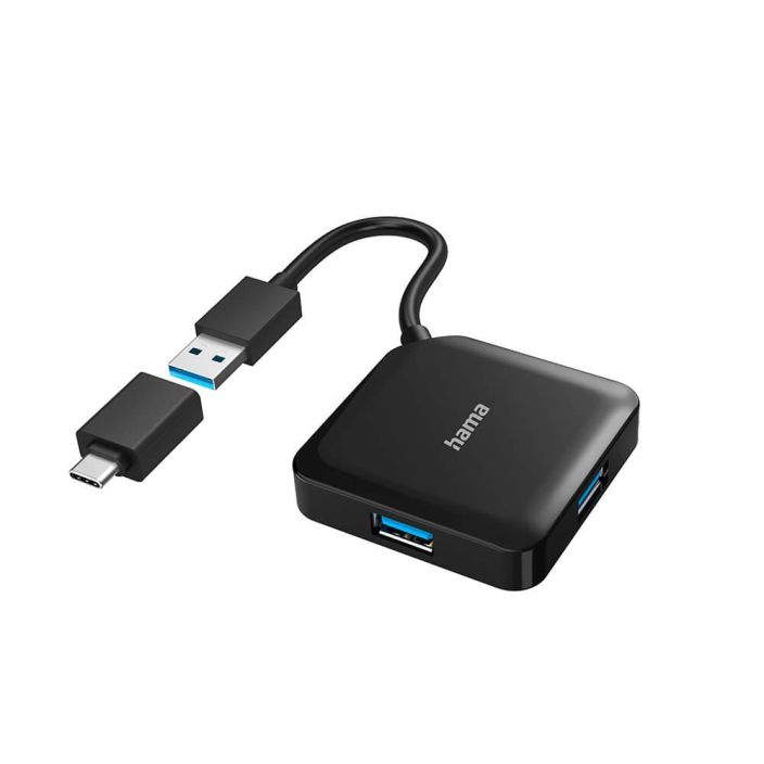 HAMA Hub USB 3.2 Gen1 USB-C Adapteri 90200116 tuotekuva 1