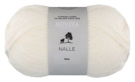 Novita Nalle 011 valkoinen 100g
