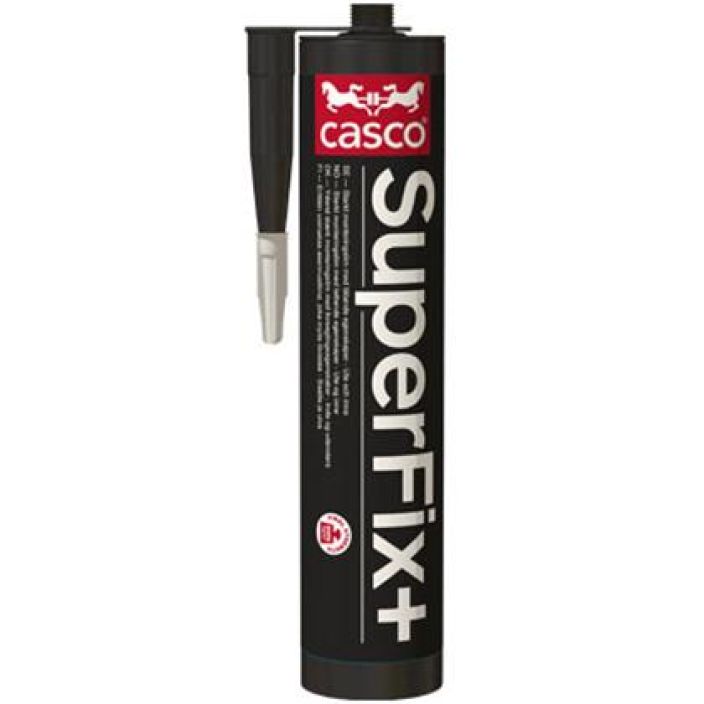 SuperFix+ white asennusliima 300ml M1 -luokiteltu vahva liima sisa- ja ulkoliimauksiin. SuperFix+ liima tarjoaa tuttua ja