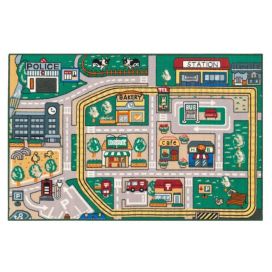 4Living 4Living Matto Liikenne 100x150cm 646994