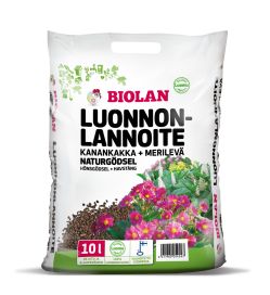 Biolan Biolan Luonnonlannoite (kanankakka+merilevä) 10L