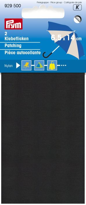 Nylonpaikka musta 10x18cm 929500 912-6173