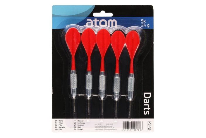 Atom Tikat 5kpl 24g värilajitelma 651049 tuotekuva 3 Atom Tikat 5kpl 24g värilajitelma 651049 tuotekuva 3