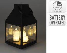 Kynttilälyhty 3 kynttilää led ANX000860