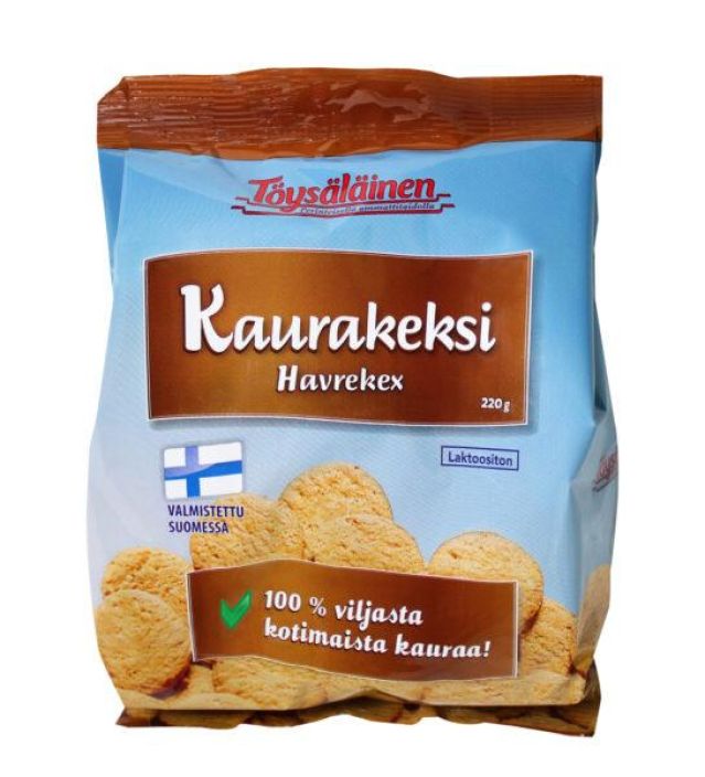 Toysalainen kaurakeksi 220g 901-652