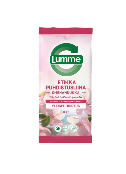 Lumme Omenankukka etikkapuhdistusliina 30kpl 510005413 Lumme Omenankukka etikkapuhdistusliina 30kpl 510005413