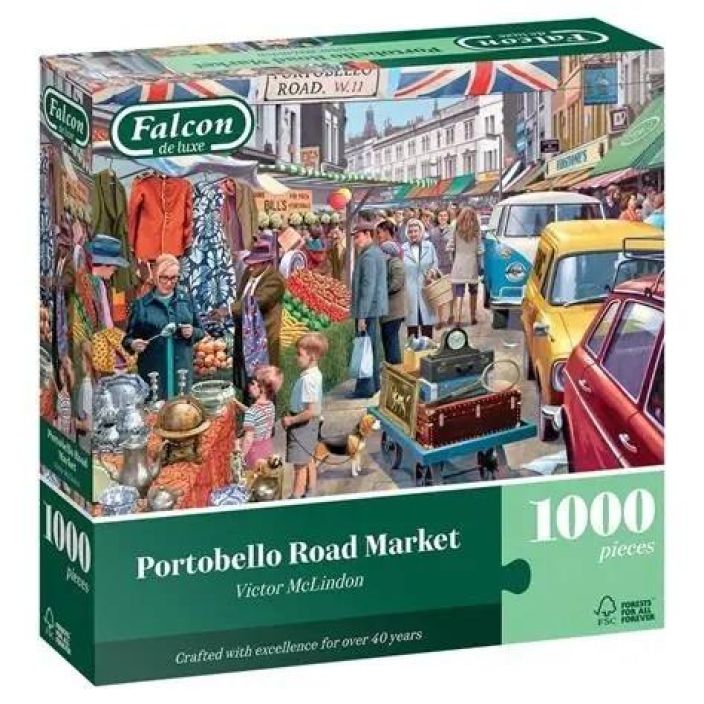 Falcon Portobello Road Market 1000 palaa Nostalginen 1000 palan palapeli. Falcon Portobello Road Market 1000 palaa Nostalginen 1000 palan palapeli.