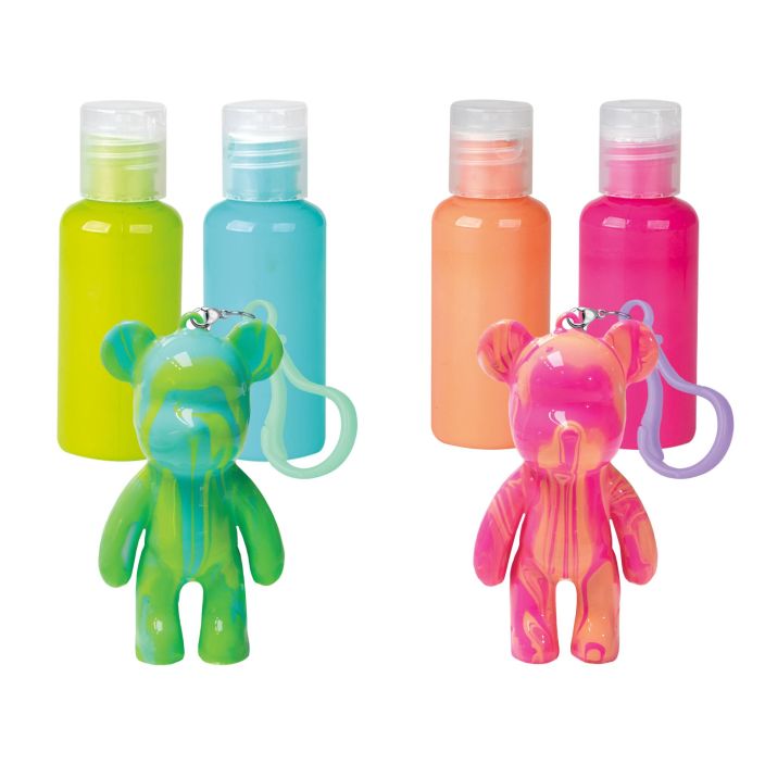 Marbleous Marble Karhu avaimenperä setti 6 osaa 39925046 tuotekuva 2