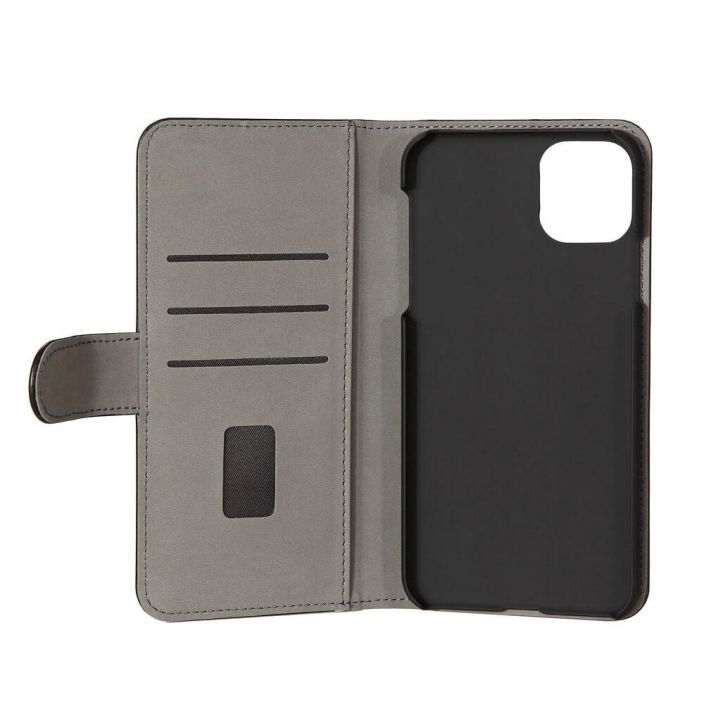 Gear lompakko musta - iPhone 11 Pro Max Gear lompakko musta - iPhone 11 Pro Max Lompakko ja suojakotelo puhelimelle