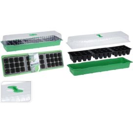 Istutusalusta 36 lokeroa