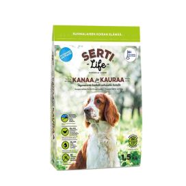 Serti Serti life kanaa ja kauraa koirille 1,5kg 15000