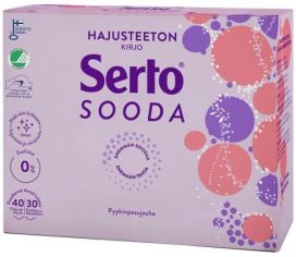 Serto Sooda Kirjo pyykinpesujauhe hajusteeton 1,35kg