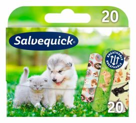 Salvequick Animals lasten laastari 20kpl